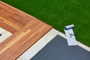 Artificial Lawn - Pool Side